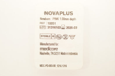 Medicore 10051 Novaplus OINK 1.00mm Depth (x)